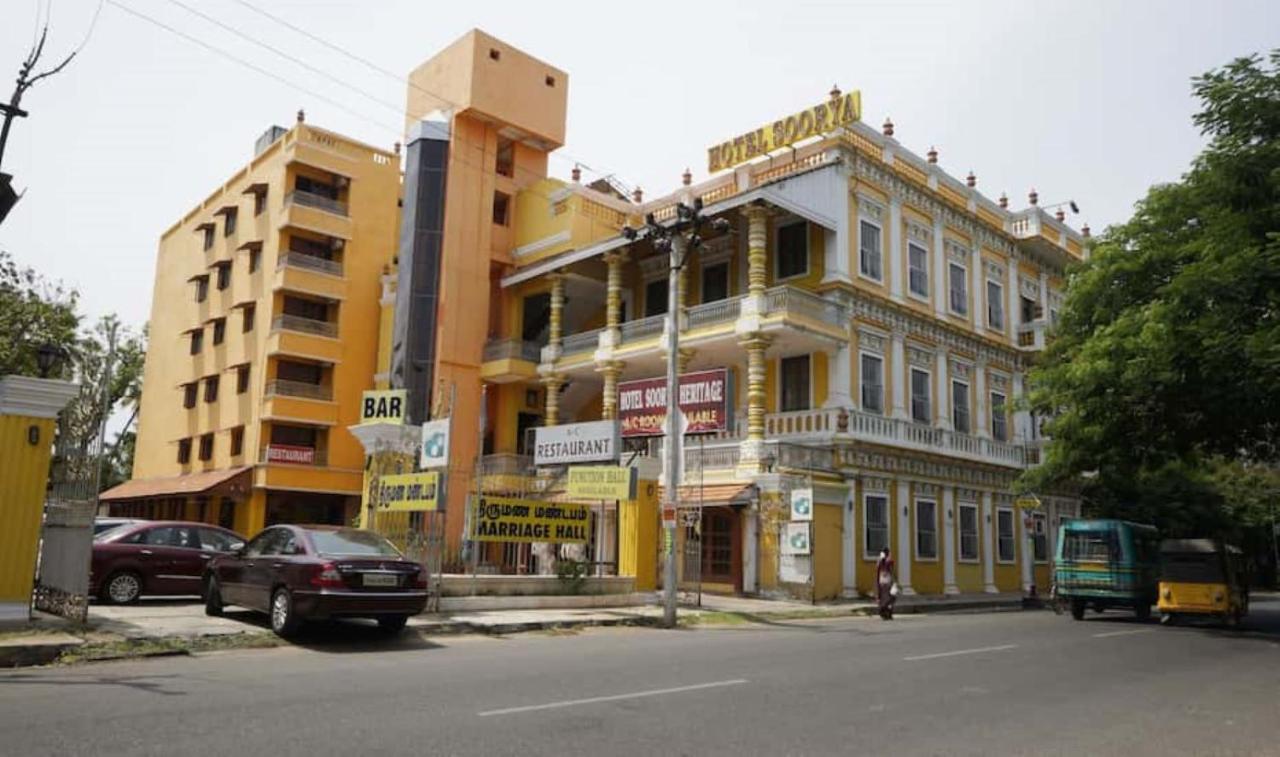 Hotel Soorya Heritage Inn Pondicherry Esterno foto